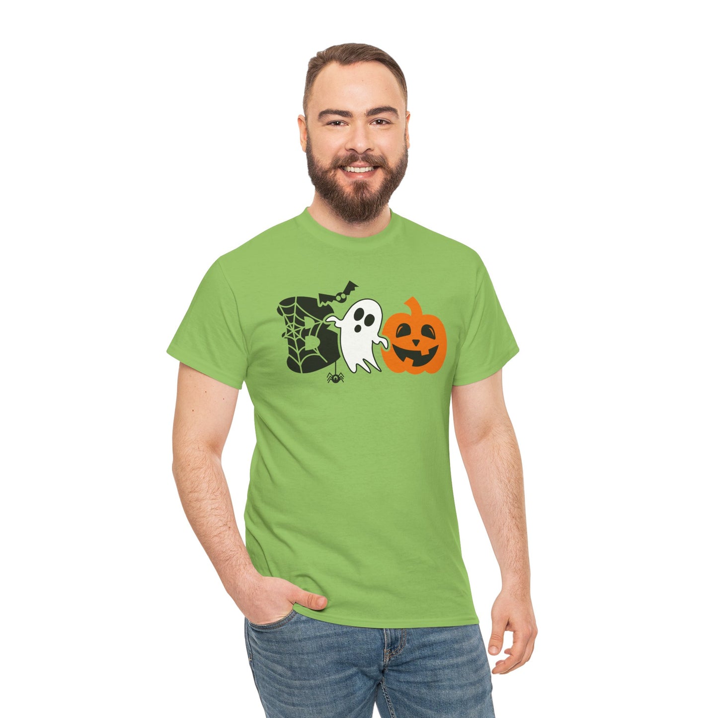 Spooky BOO Halloween T-Shirt - Adult Unisex Tee -  Express Delivery available