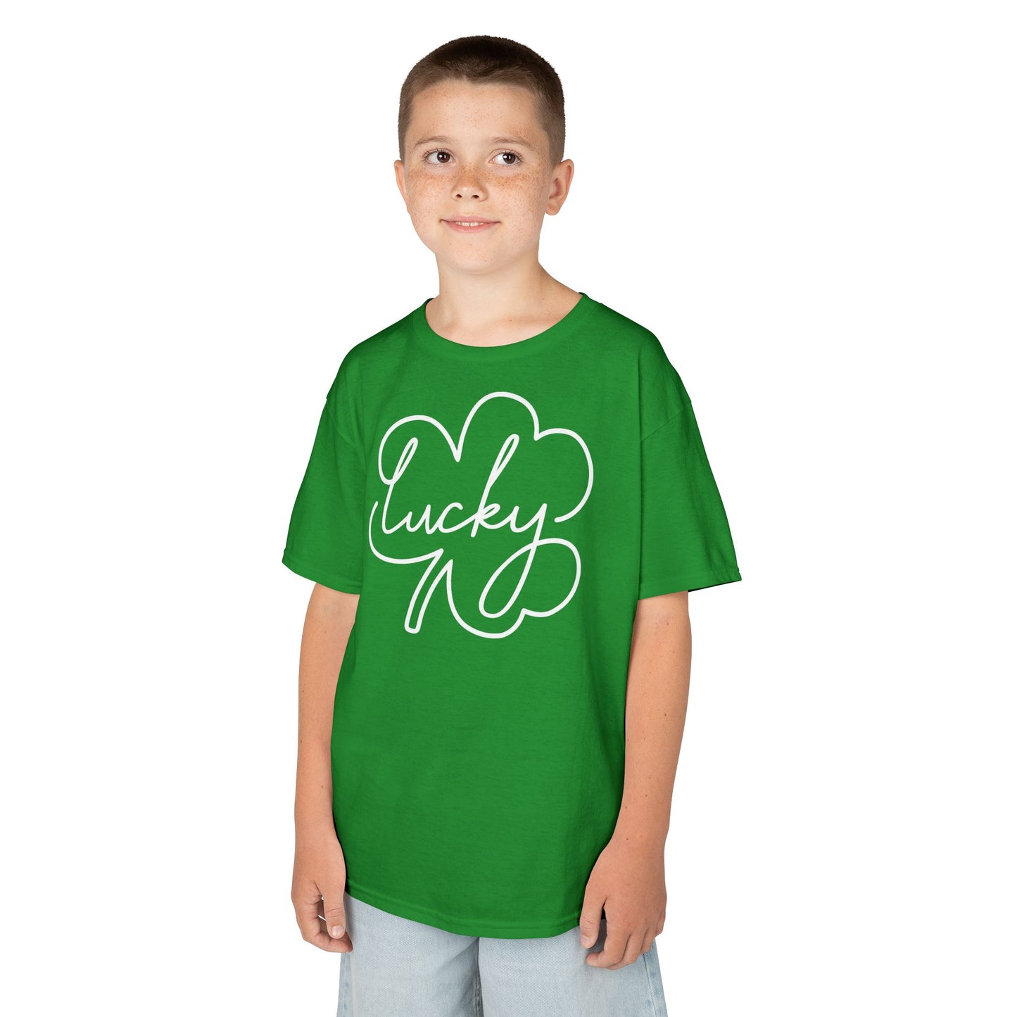 Kids Luckly Clover Shirt, Shamrock Shirt, Lucky Shirt, St. Patrick's Day