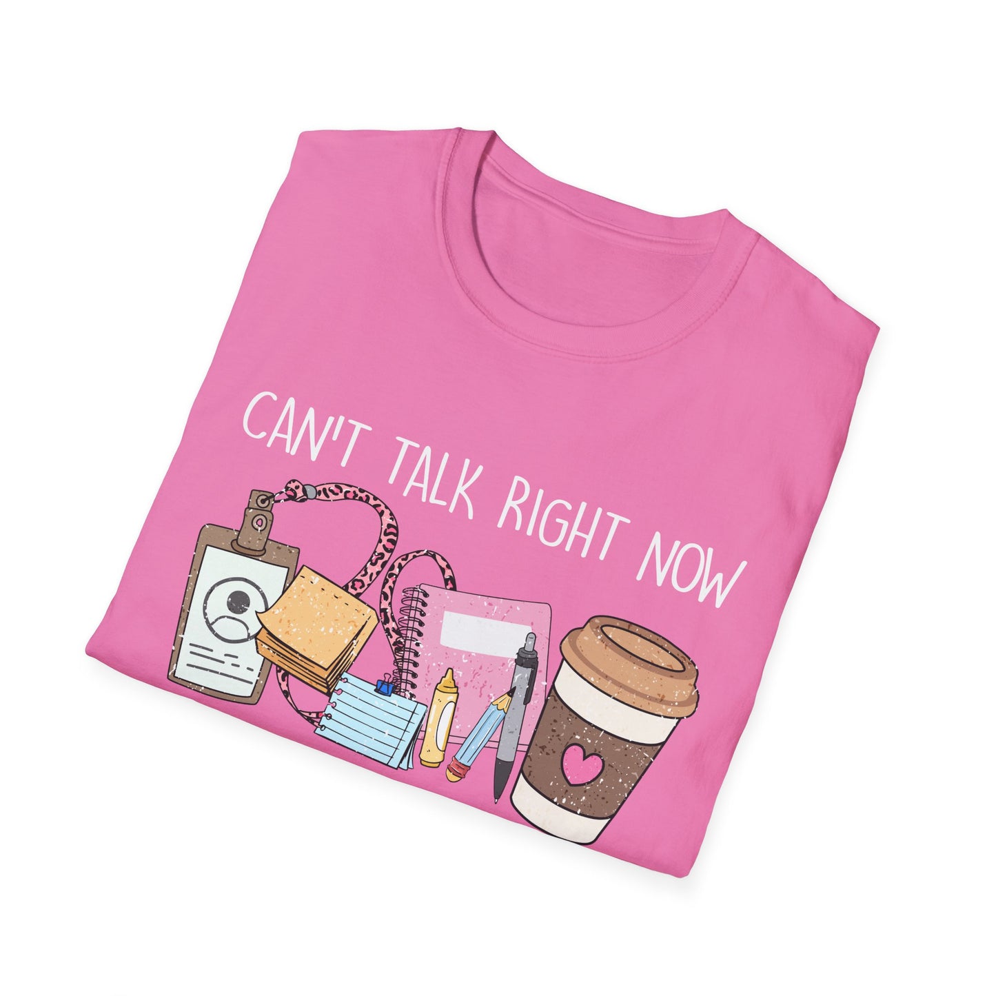Teacher Life Unisex Softstyle T-Shirt | Funny Teacher Tee, Gift for Educators, Classroom Humor, Teacher Appreciation, Back to School