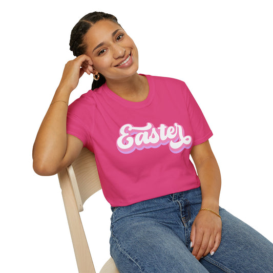 Easter Vibes Unisex Softstyle T-Shirt - Fun Seasonal Graphic Tee