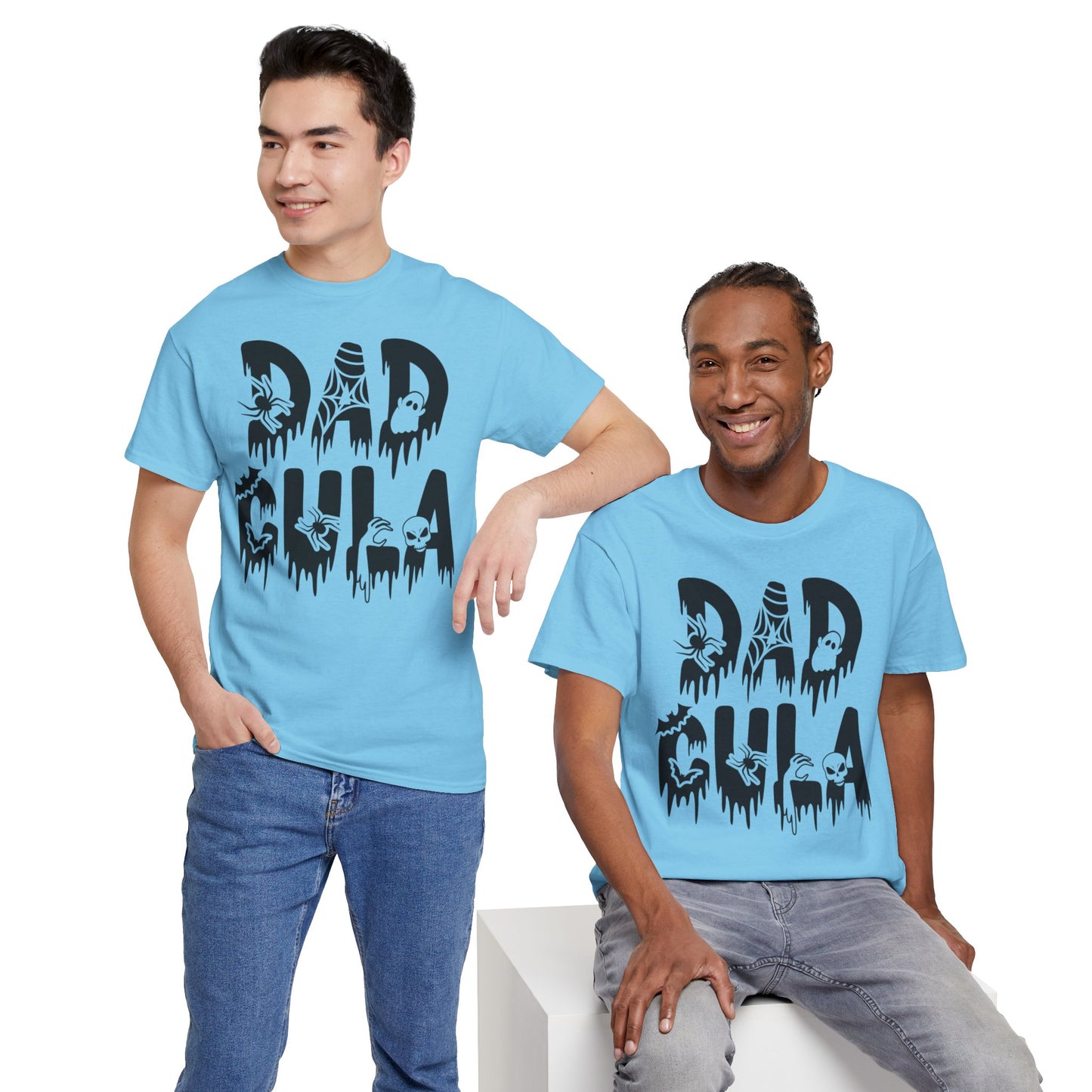 Dadcula Tee, Halloween Tee, Dad Shirt, Halloween Dad Shirt, Unisex Heavy Cotton Tee,