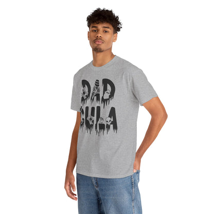 Dadcula Tee, Halloween Tee, Dad Shirt, Halloween Dad Shirt, Unisex Heavy Cotton Tee,