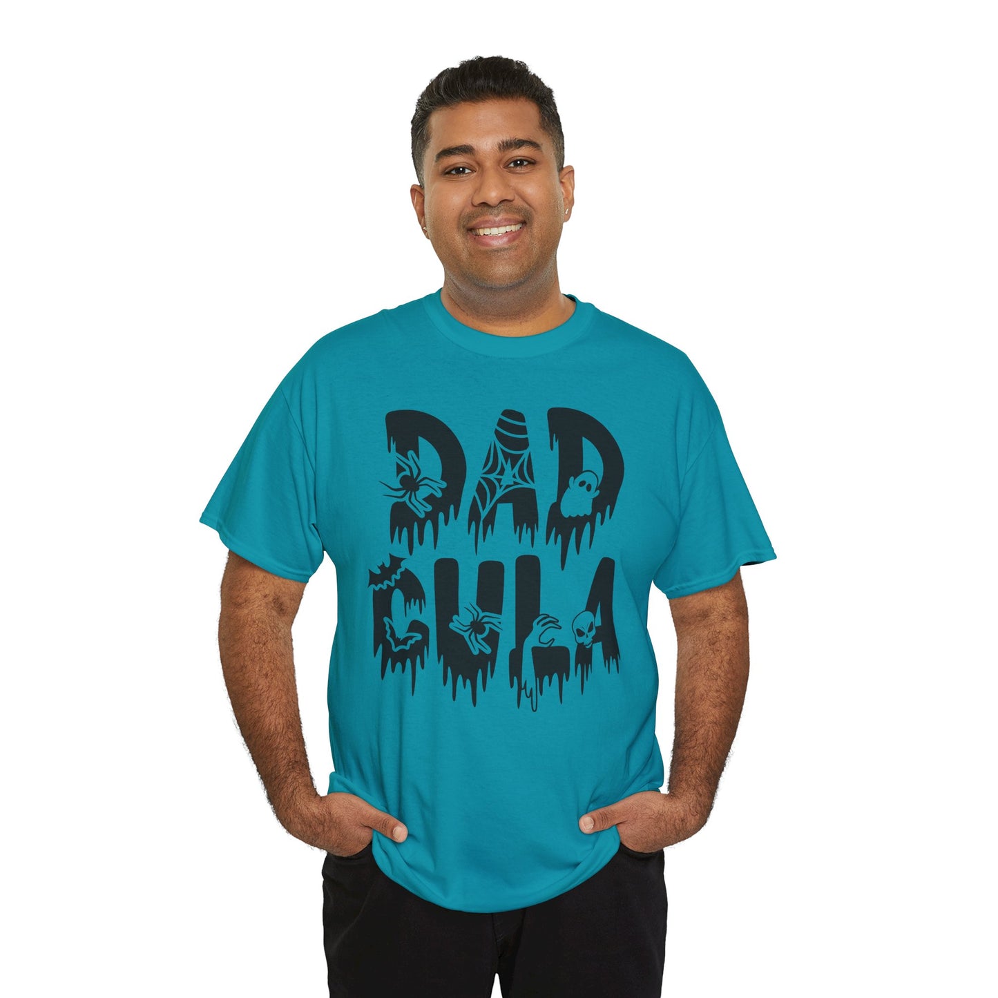 Dadcula Tee, Halloween Tee, Dad Shirt, Halloween Dad Shirt, Unisex Heavy Cotton Tee,