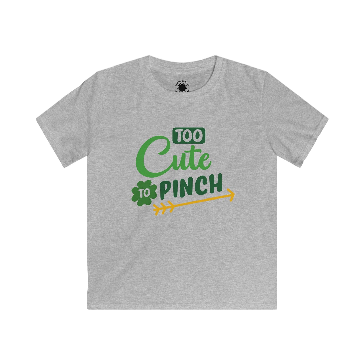 Kids St. Patrick's Day Tee - 'Too Cute to Pinch'