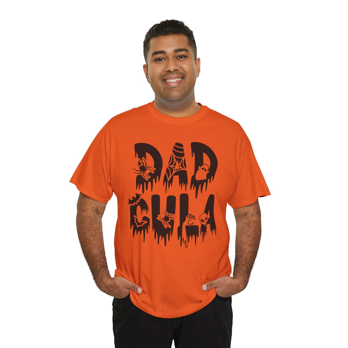 Dadcula Tee, Halloween Tee, Dad Shirt, Halloween Dad Shirt, Unisex Heavy Cotton Tee,