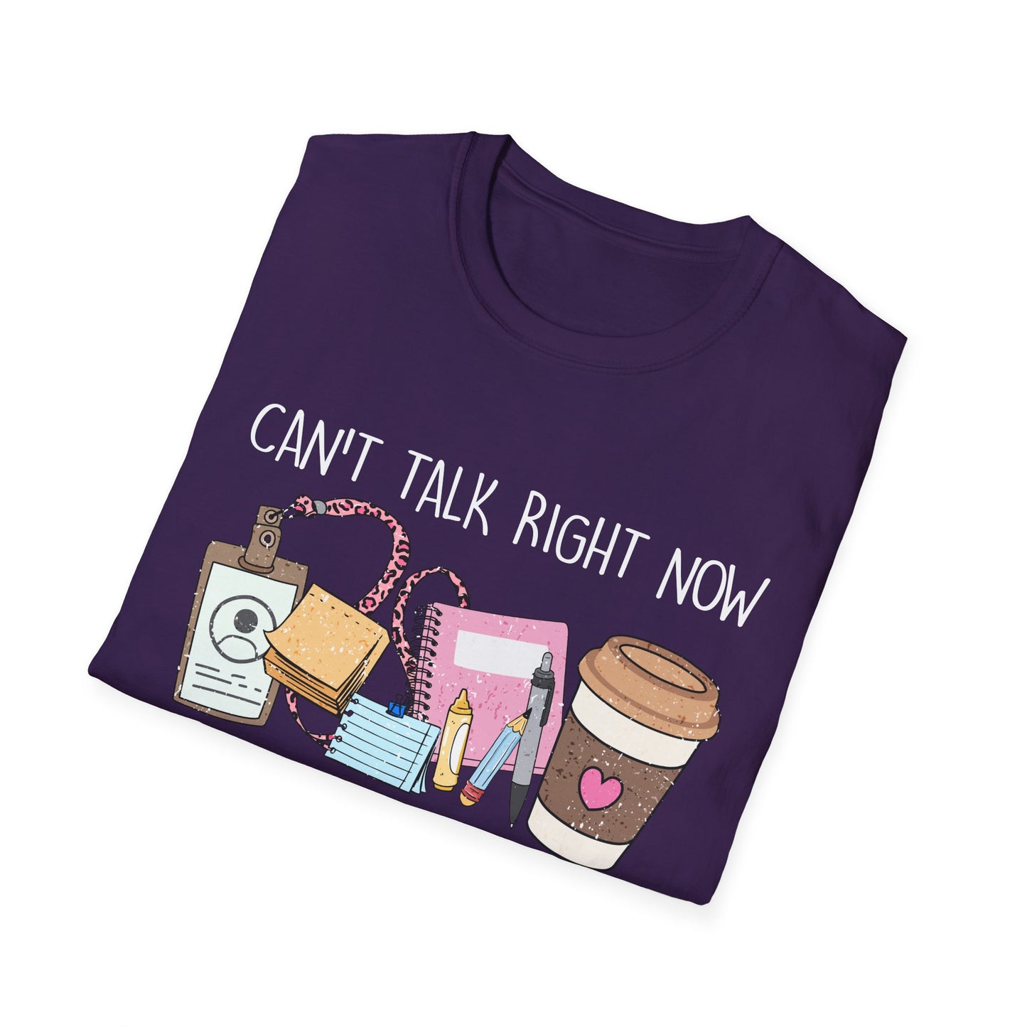 Teacher Life Unisex Softstyle T-Shirt | Funny Teacher Tee, Gift for Educators, Classroom Humor, Teacher Appreciation, Back to School