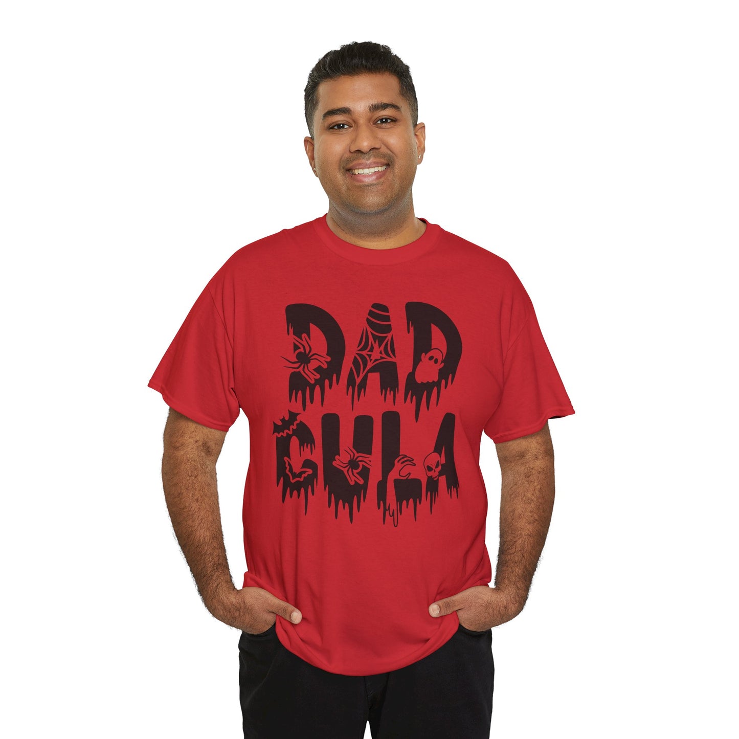 Dadcula Tee, Halloween Tee, Dad Shirt, Halloween Dad Shirt, Unisex Heavy Cotton Tee,