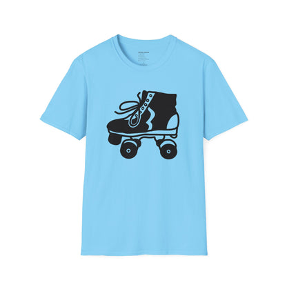 Vintage Roller Skate - Unisex Softstyle T-Shirt - Skater - Roller Skate - VSCO