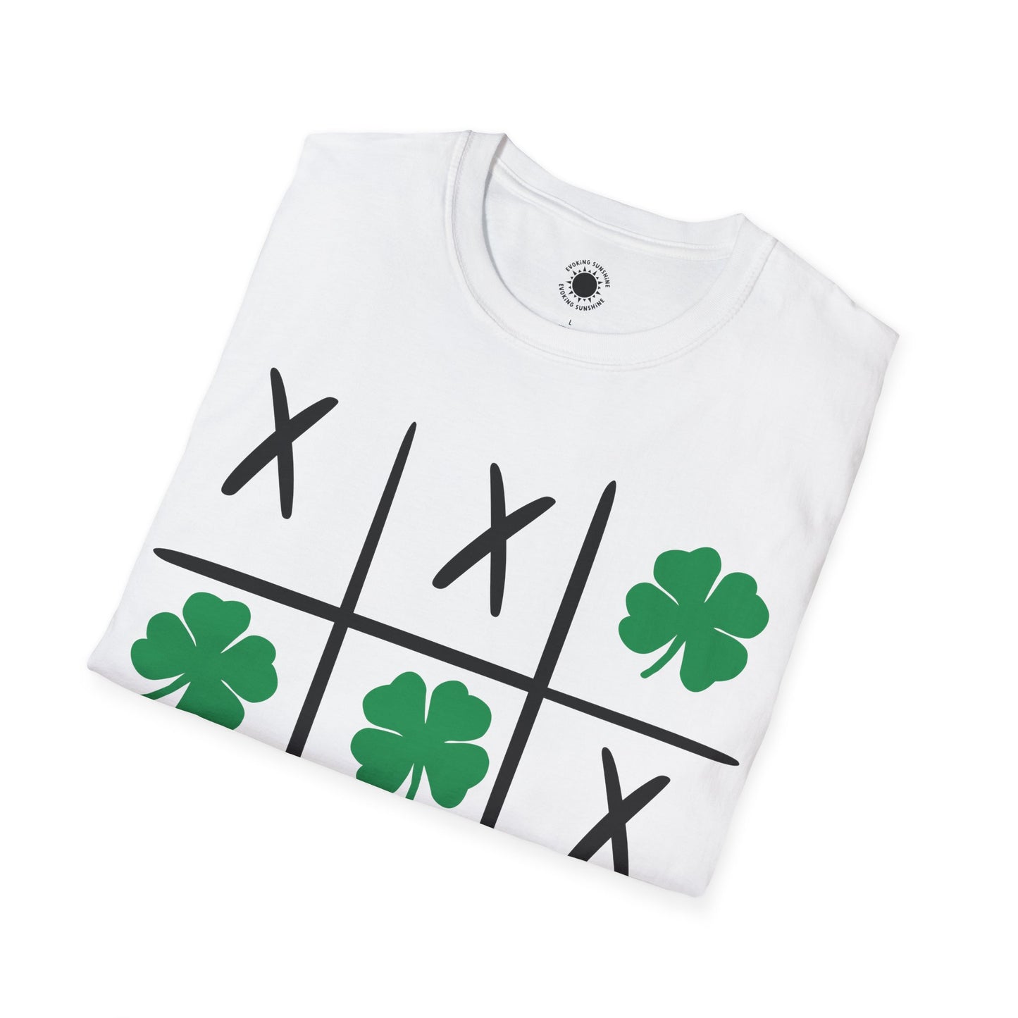 Tic Tac Toe Shamrock Shirt, St. Patrick's tee