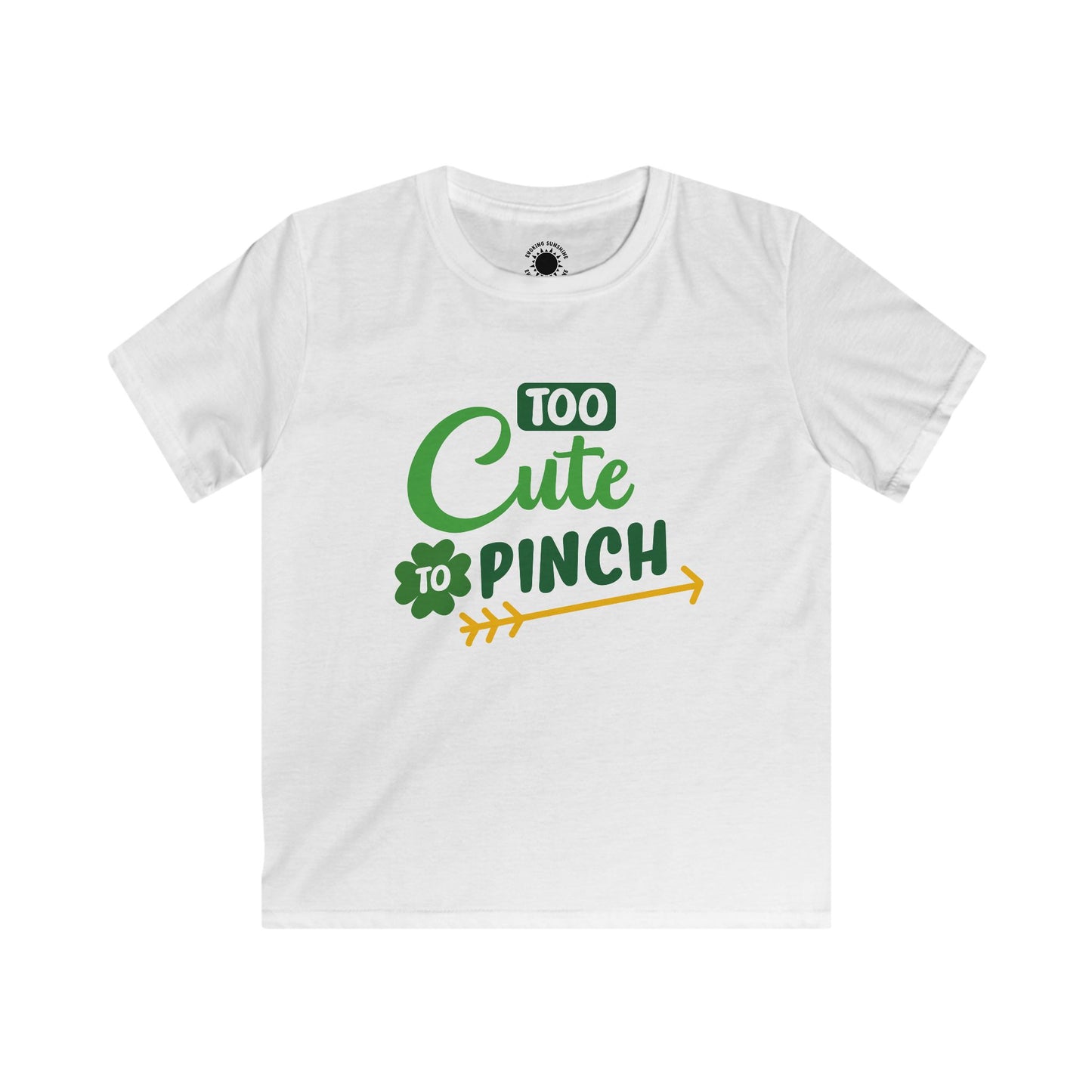 Kids St. Patrick's Day Tee - 'Too Cute to Pinch'