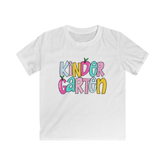 Kindergarten Kids Tee, Cute Tee, Back to School Shirt, Elementary School, First Day of School