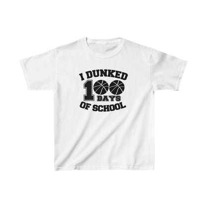 100 Day of School Basketball T-Shirt, School Spirt, Youth shirt