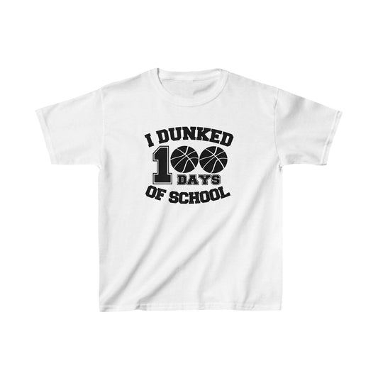 100 Day of School Basketball T-Shirt, School Spirt, Youth shirt