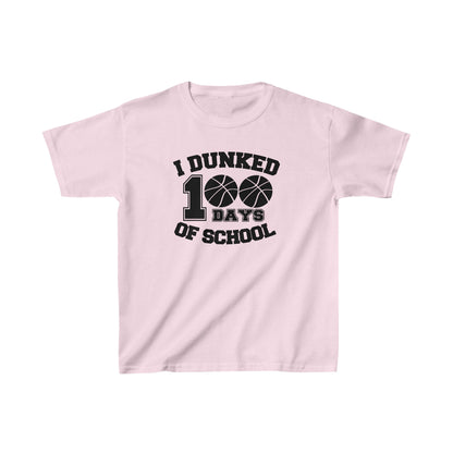 100 Day of School Basketball T-Shirt, School Spirt, Youth shirt