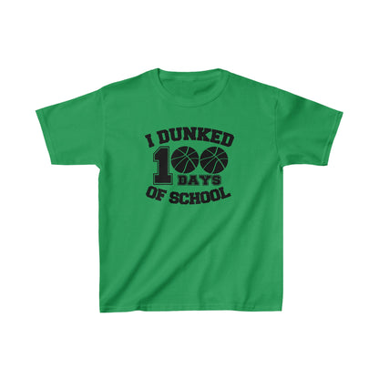 100 Day of School Basketball T-Shirt, School Spirt, Youth shirt