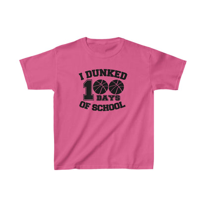 100 Day of School Basketball T-Shirt, School Spirt, Youth shirt