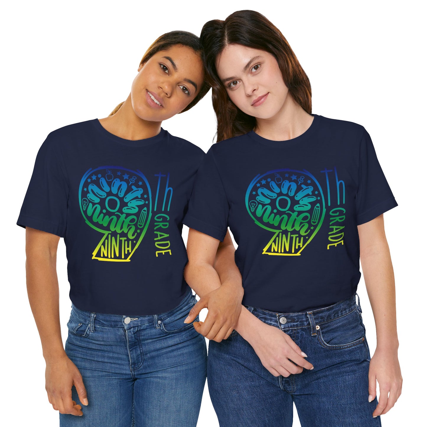 9th Grade Celebration Short Sleeve Tee, High School, School Year, Ninth grade
