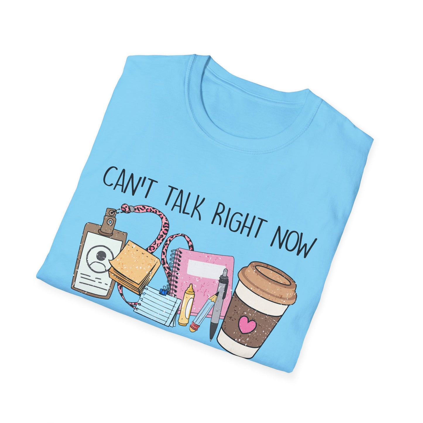 Teacher Life Unisex Softstyle T-Shirt | Funny Teacher Tee, Gift for Educators, Classroom Humor, Teacher Appreciation, Back to School
