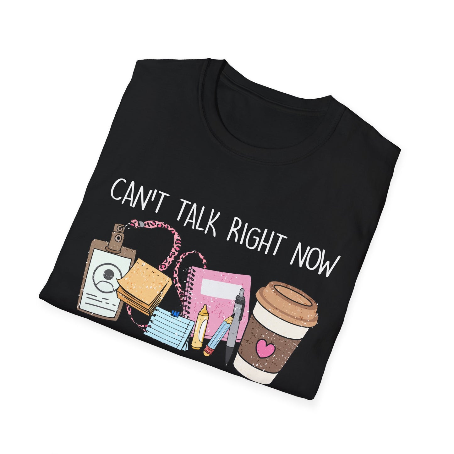 Teacher Life Unisex Softstyle T-Shirt | Funny Teacher Tee, Gift for Educators, Classroom Humor, Teacher Appreciation, Back to School