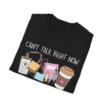 Teacher Life Unisex Softstyle T-Shirt | Funny Teacher Tee, Gift for Educators, Classroom Humor, Teacher Appreciation, Back to School