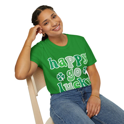 St Patrick's Happy Go Lucky T-Shirt