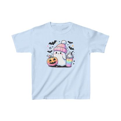 Pretty in Pastel - Cute Ghost - Halloween Shirt - Kids Tee