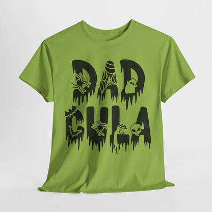 Dadcula Tee, Halloween Tee, Dad Shirt, Halloween Dad Shirt, Unisex Heavy Cotton Tee,