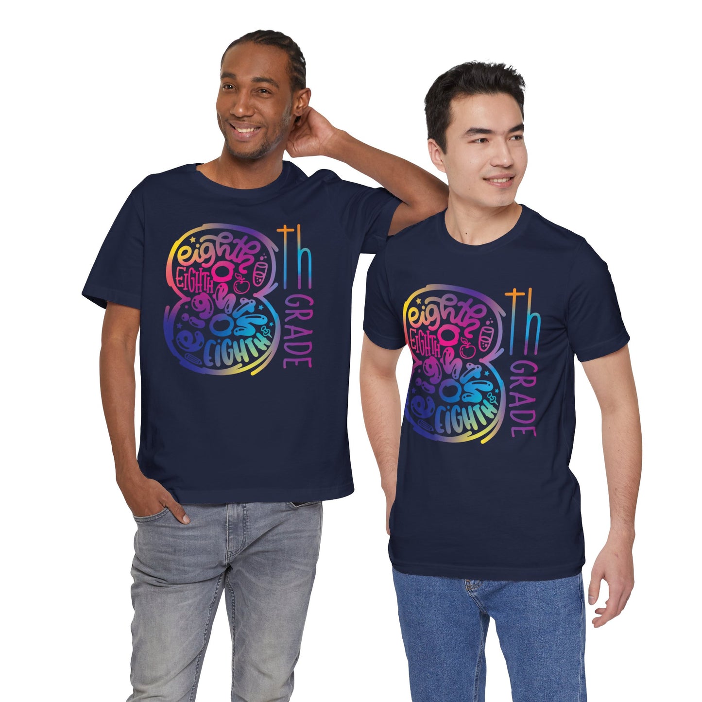 8th Grade Celebration Short Sleeve, Middle School, School Year, Eighth grade