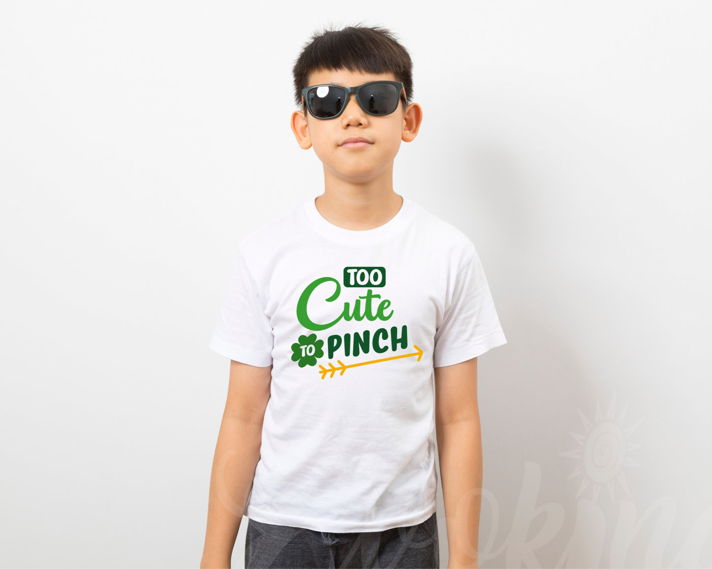 Too Cute to Pinch Toddler Shirt, St. Patrick's Day