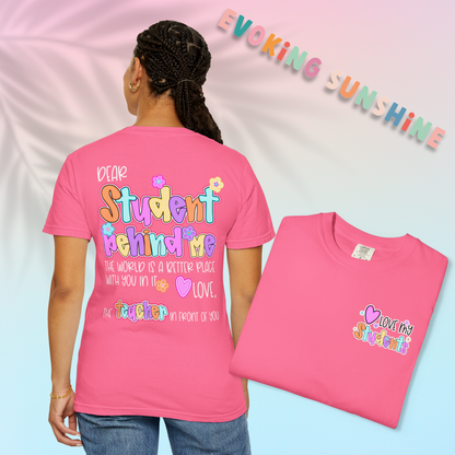 I Love My Students Teacher T-Shirt, Cute Teacher Gift, Back to School Shirt, Educational Apparel, Teacher Shirt