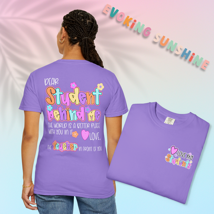 I Love My Students Teacher T-Shirt, Cute Teacher Gift, Back to School Shirt, Educational Apparel, Teacher Shirt