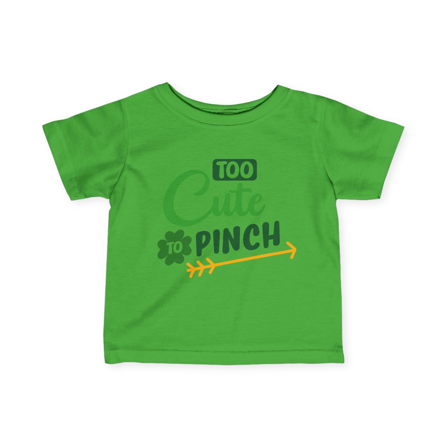 Too Cute to Pinch Toddler Shirt, St. Patrick's Day