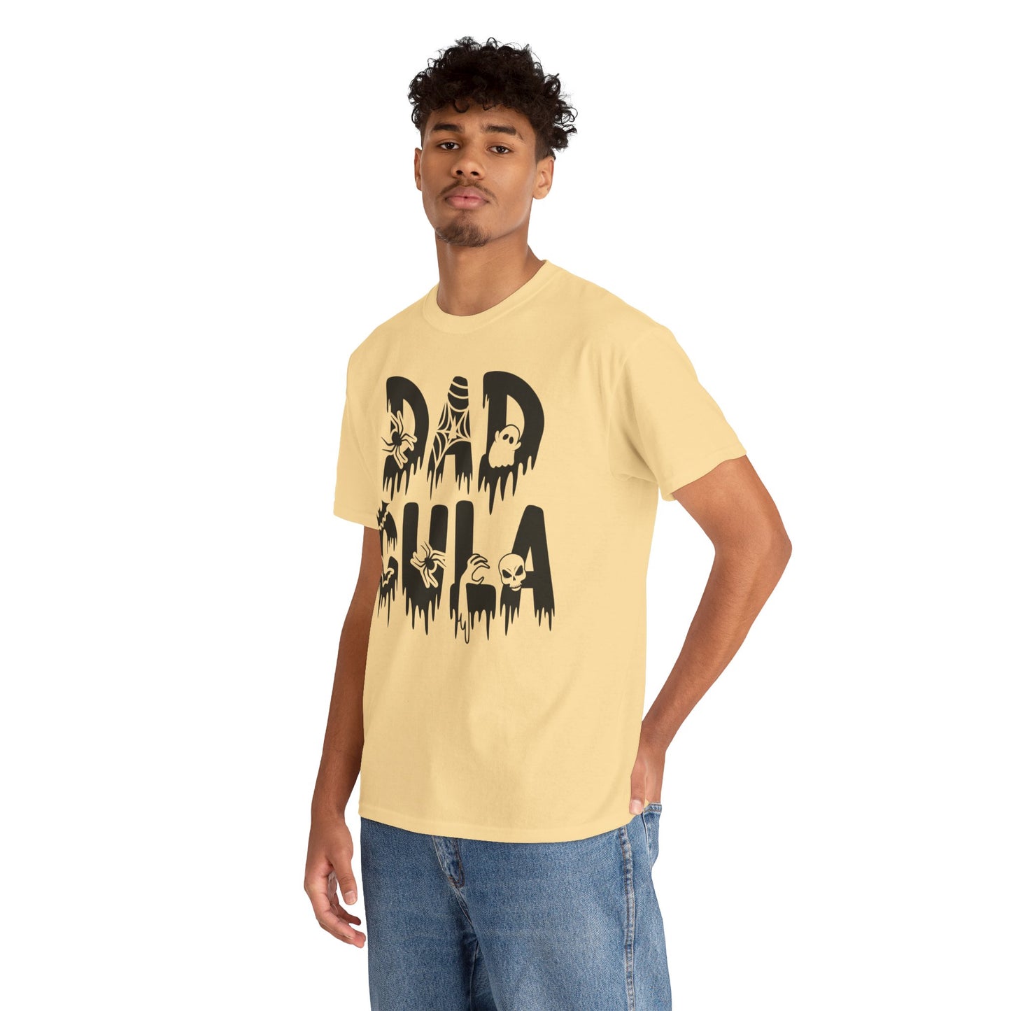 Dadcula Tee, Halloween Tee, Dad Shirt, Halloween Dad Shirt, Unisex Heavy Cotton Tee,