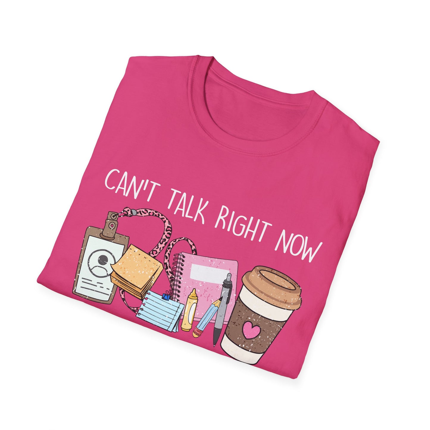 Teacher Life Unisex Softstyle T-Shirt | Funny Teacher Tee, Gift for Educators, Classroom Humor, Teacher Appreciation, Back to School