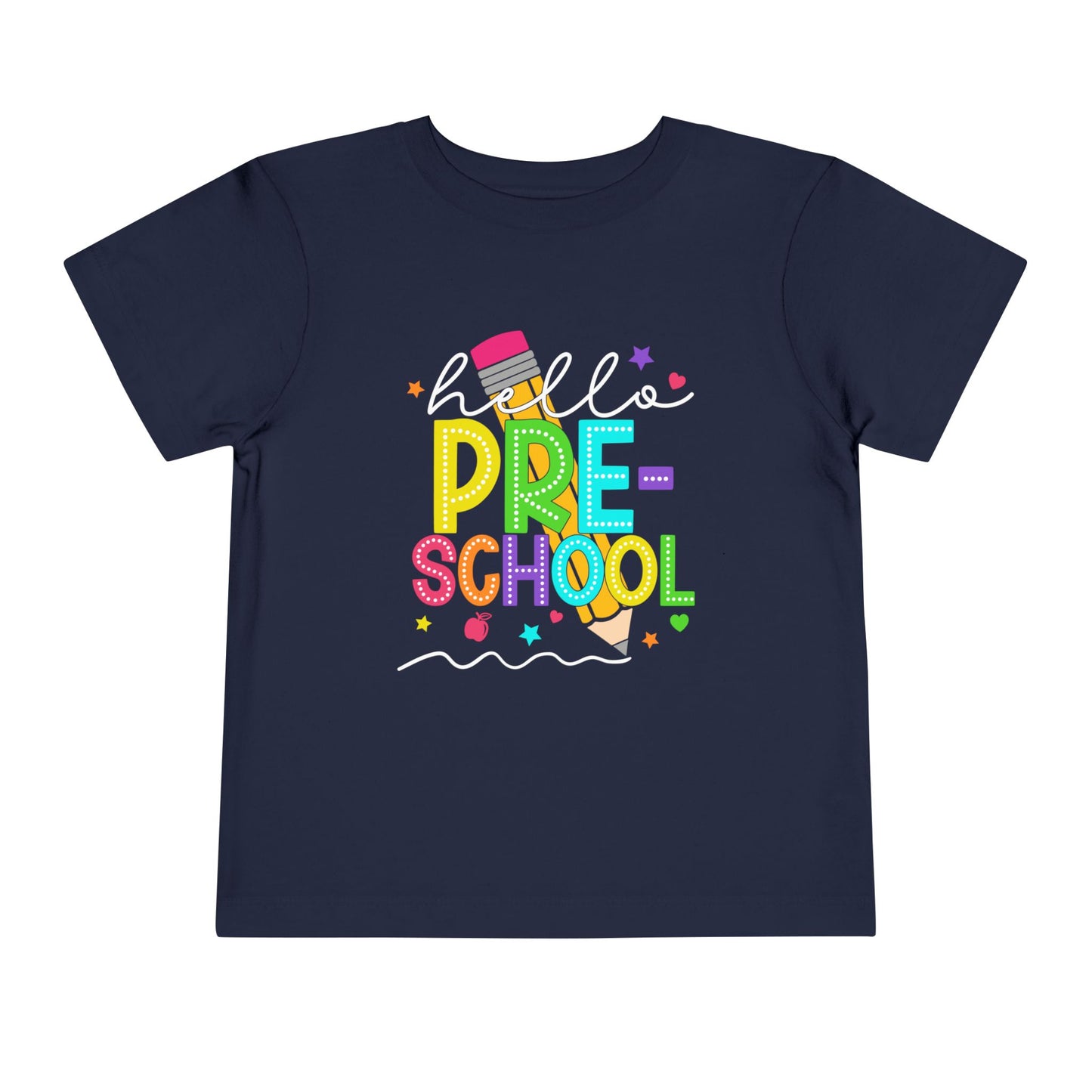Hello Preschool, Back to School Shirt, Preschool, MDO, Mothers Day Out, Toddler T-Shirt