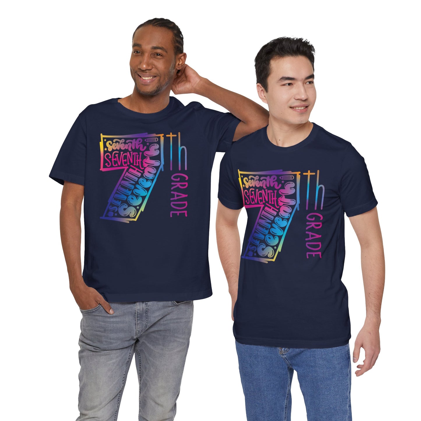7th Grade Celebration Short Sleeve, Middle School, School Year, Seventh grade