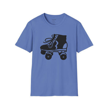 Vintage Roller Skate - Unisex Softstyle T-Shirt - Skater - Roller Skate - VSCO