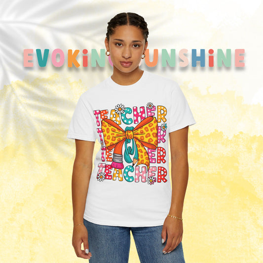 Teacher Appreciation T-Shirt, Cute Teacher Tee, Gift for Educators, Classroom Shirt, Back to School Gift, Teacher Life