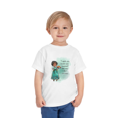 Toddler Julieta Madrigal, I Wish You Could See Yourself the Way that I Do, Short Sleeve Tee