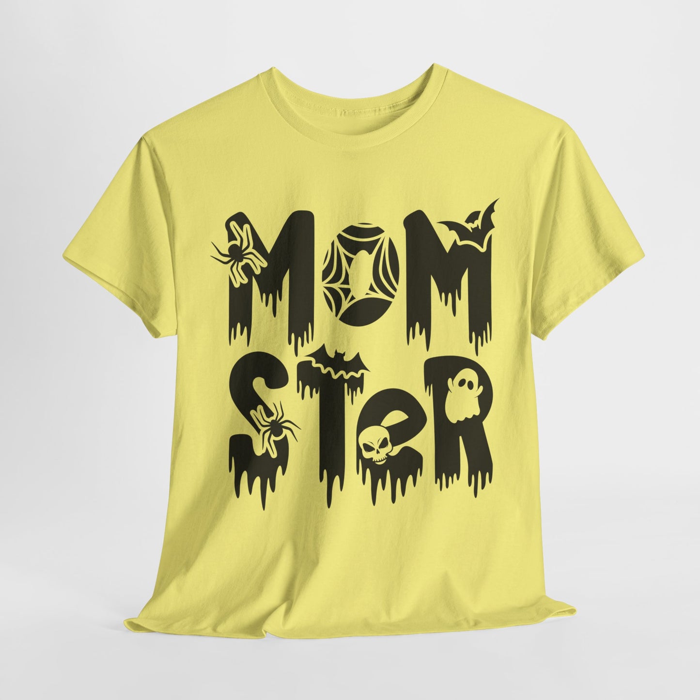 Momster Tee, Halloween Shirt, Trick-or-Treat, Unisex Heavy Cotton Tee,