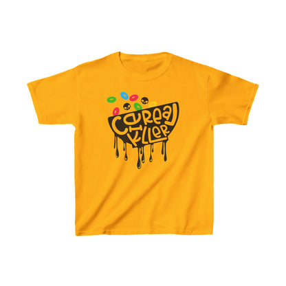 Cereal Killer Tee – Fruity Skull Edition - Halloween T-Shirt - Kids Tee