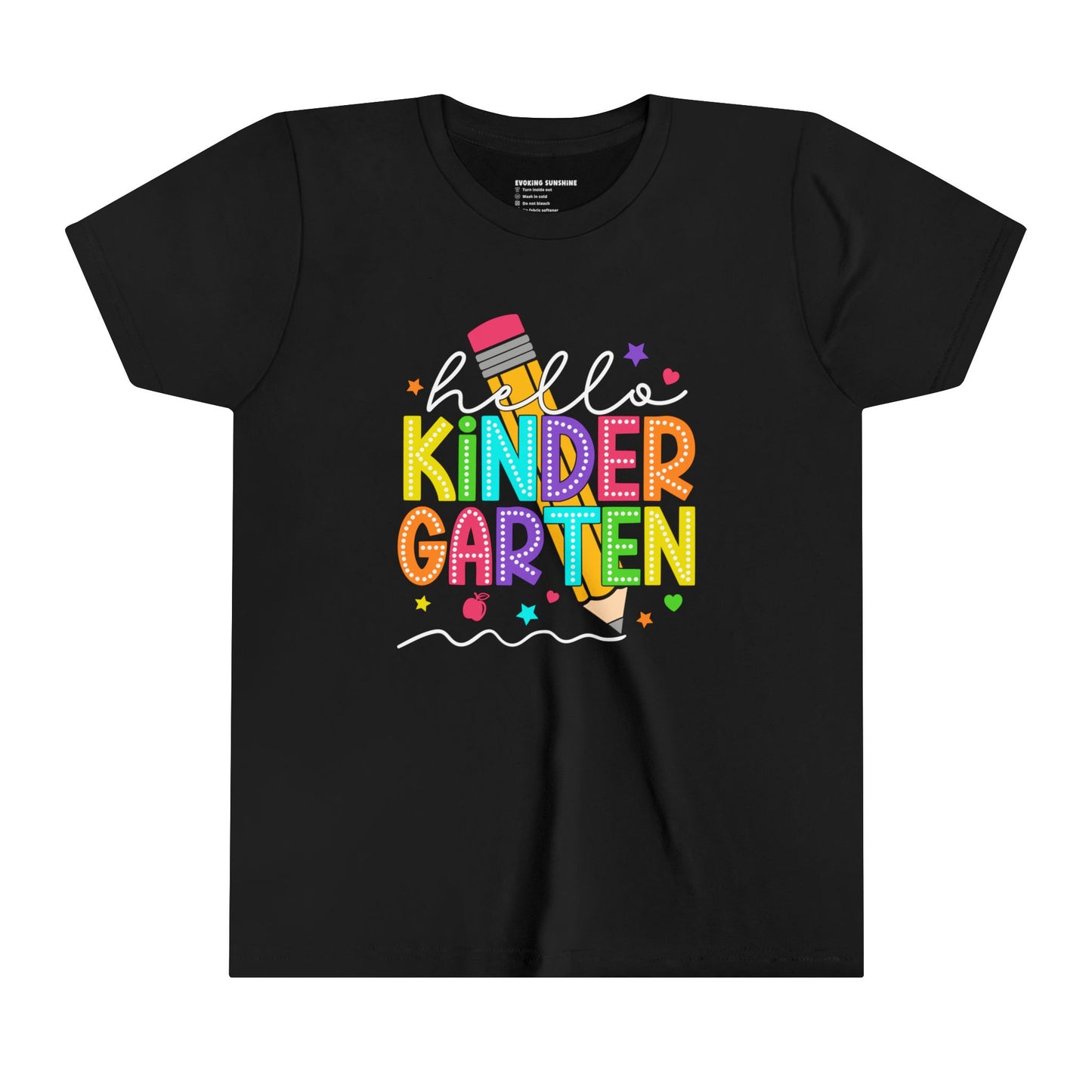 Hello Kindergarten, Back to School Shirt, Elementary School