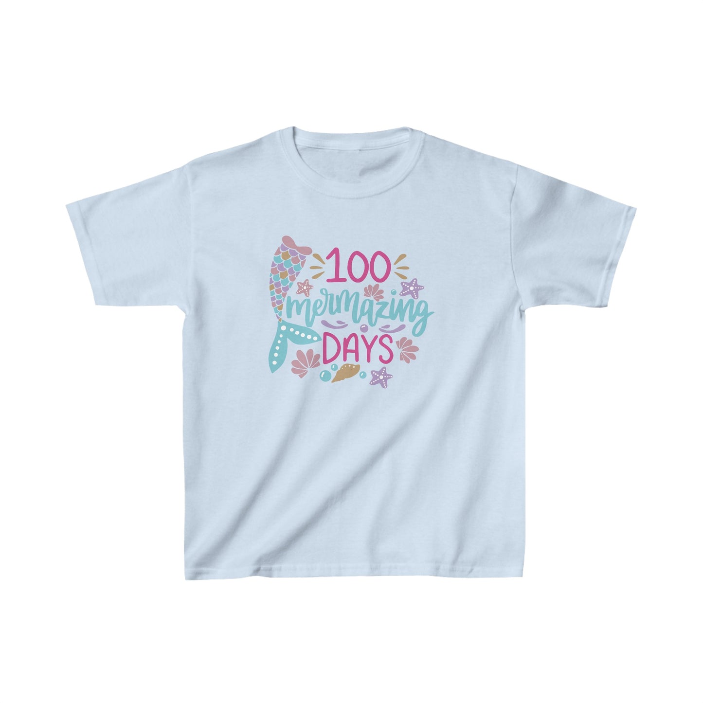 100 Mermazing Days of School Mermaid T-Shirt, Youth, School Spirit