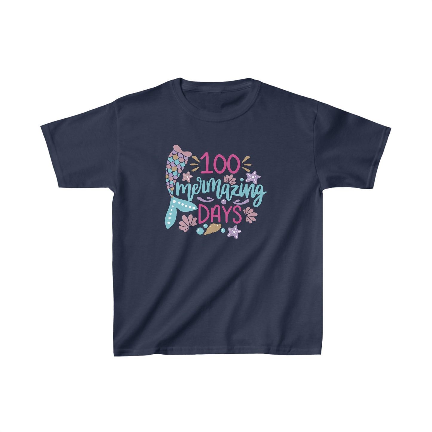 100 Mermazing Days of School Mermaid T-Shirt, Youth, School Spirit