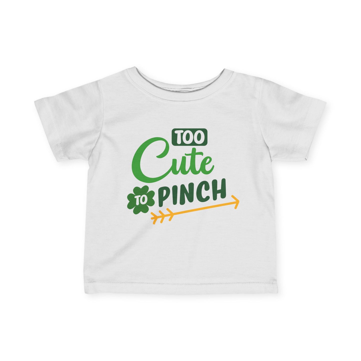 Too Cute to Pinch Toddler Shirt, St. Patrick's Day