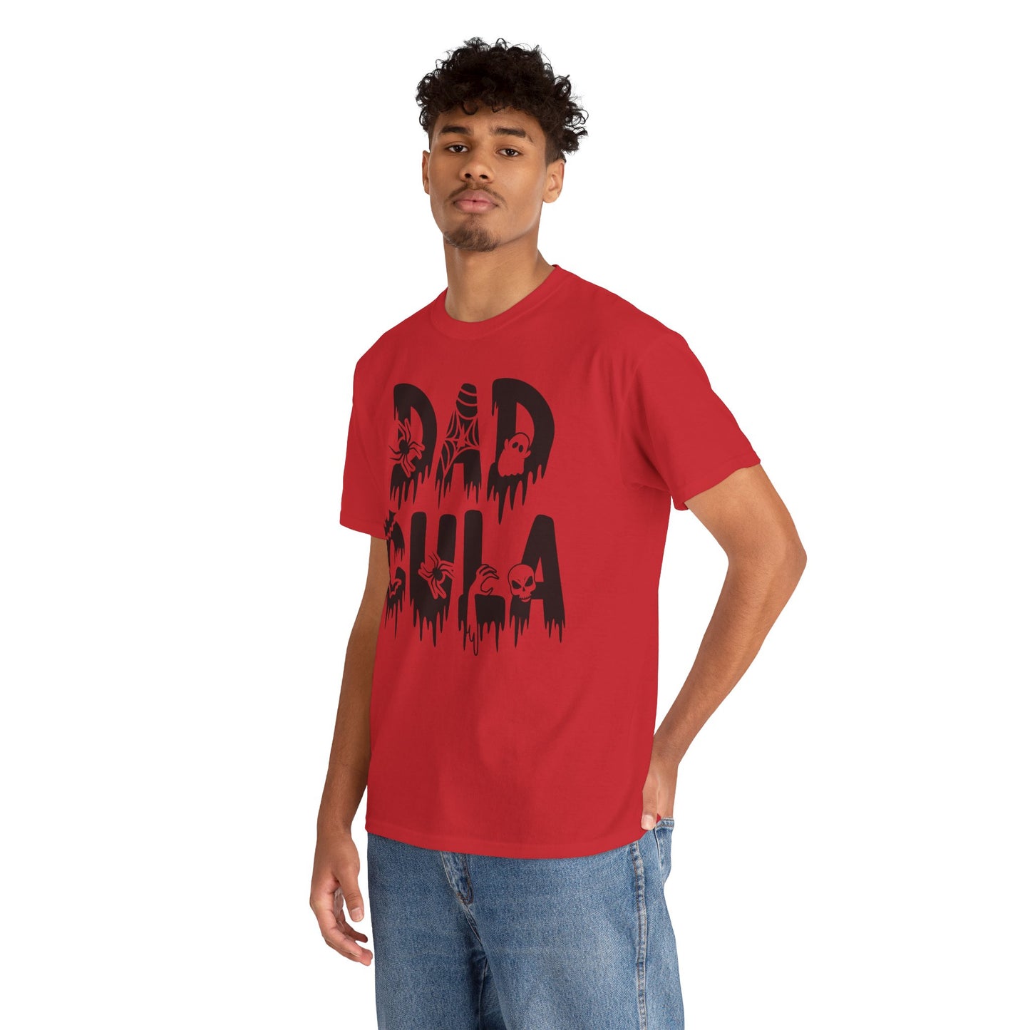 Dadcula Tee, Halloween Tee, Dad Shirt, Halloween Dad Shirt, Unisex Heavy Cotton Tee,