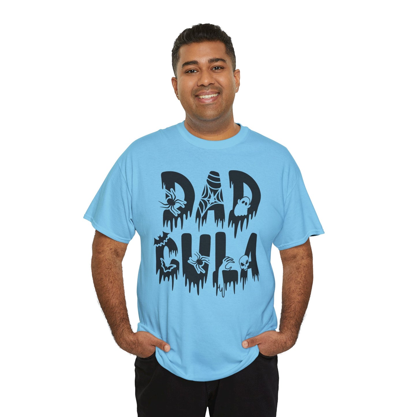 Dadcula Tee, Halloween Tee, Dad Shirt, Halloween Dad Shirt, Unisex Heavy Cotton Tee,