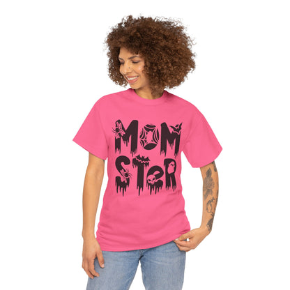 Momster Tee, Halloween Shirt, Trick-or-Treat, Unisex Heavy Cotton Tee,