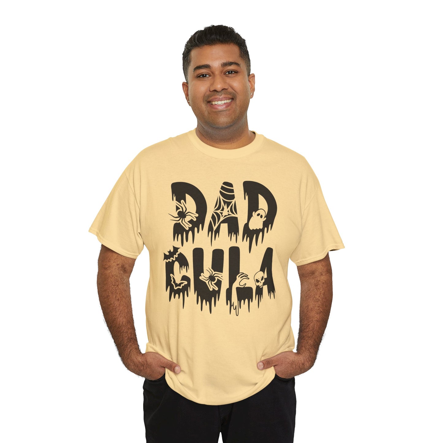 Dadcula Tee, Halloween Tee, Dad Shirt, Halloween Dad Shirt, Unisex Heavy Cotton Tee,