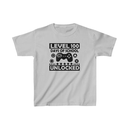 Level 100 School Days Unlocked  T-Shirt, School Spirt, Youth shirt